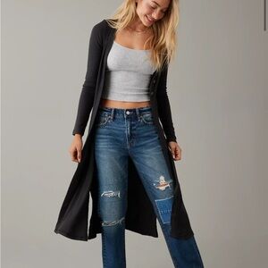 AE Plush Long-Length Cardigan